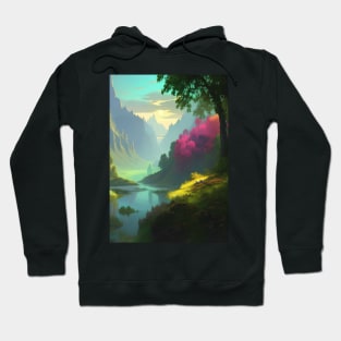 Mountain Landscape Hoodie